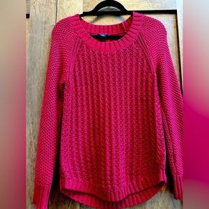 Calvin Klein dark red sweater, size S.